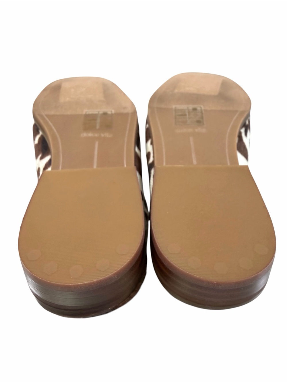 Dolce Vita Brevyn Mules in Cocoa Faux Calf Hair Women’s Size 6.5 - Picture 11 of 15